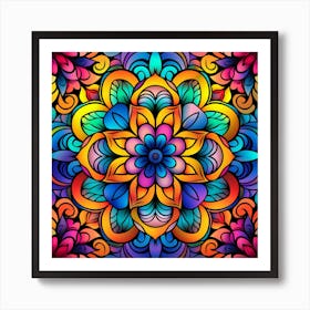 Mandala 9 Art Print