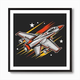 F-16 Fighter Jet Art Print