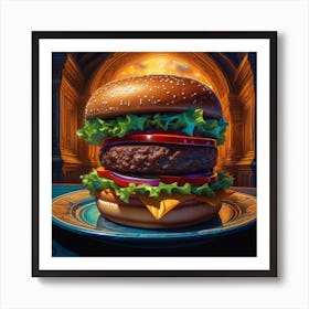 Burger 22 Art Print