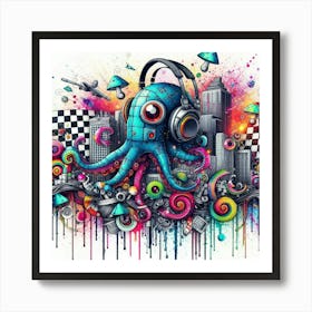 Octopus 22 Art Print