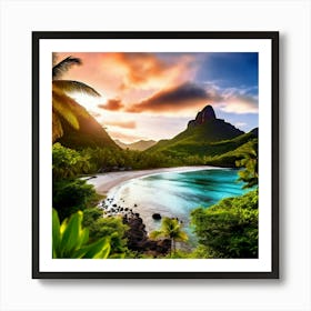 Travel Relaxation Adventure Beach Exploration Leisure Tropical Getaway Scenic Sightseeing (8) Art Print