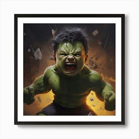 Incredible Hulk Art Print