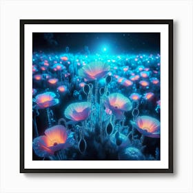 Field Of Poppies Art Print