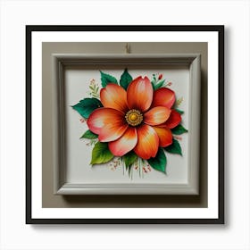 Flower Painting Art Print