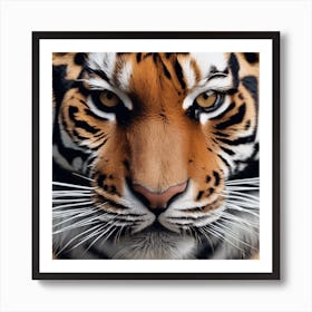 Tiger Face Art Print