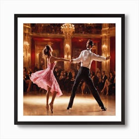 Ballroom Dance Art Print