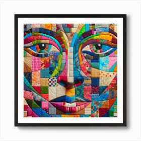 Quilted Peace Art Print