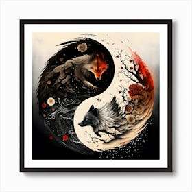 Yin Yang 1 Art Print