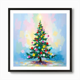 Christmas Tree Art Print