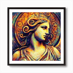 Angel Painting Art Print