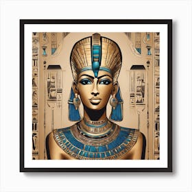 Egyptian Queen Art Print