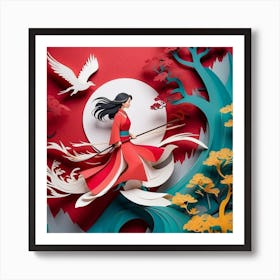 Mulan Art Print