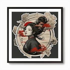 Asian Girl 1 Art Print