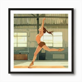 Ballet Dancer 1 Art Print