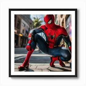 Spider - Man ui Art Print