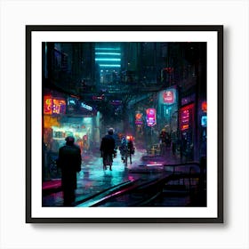 Cyberpunk 3 Art Print