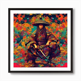 Samurai Warrior Art Print