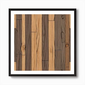 Wood Flooring Art Print