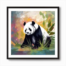 Panda Bear 2 Art Print