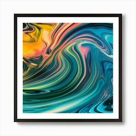 Abstract Painting 11 Art Print