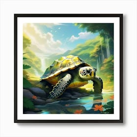 Turtle 5 Art Print