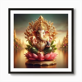 Lord Ganesha Art Print