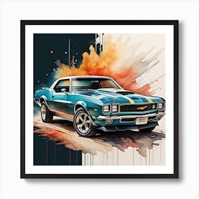 Camaro Dreamer Art Print