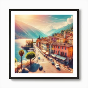 Lake Como 1 Art Print