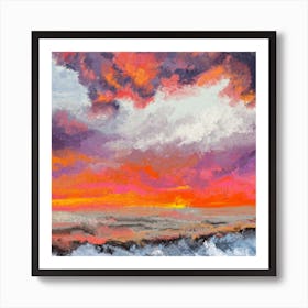 Beautiful Sunset Art Print