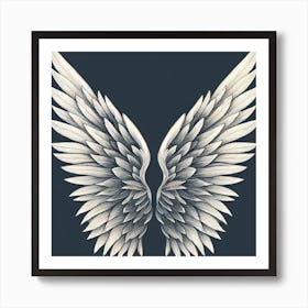 Angel Wings Art Print