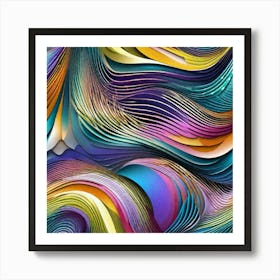 Colorful Art Print