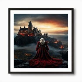 Harry Potter And The Deathly Hallows Art Print