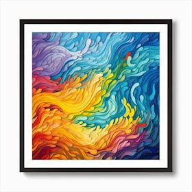 Abstract Abstract Painting 35 Art Print