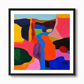 Abstract Travel Collection Kenya 4 Art Print