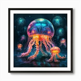 Jellyfish 26 Art Print