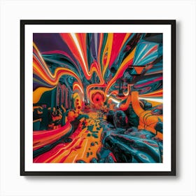 Psy Art 2 Art Print