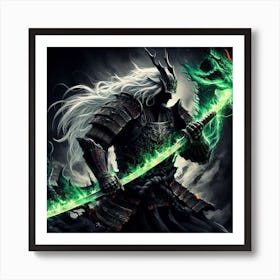 Dragon Warrior Fourth Kata  Art Print