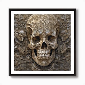 Skull Art Print