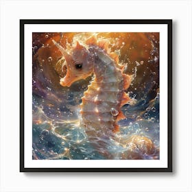 Seahorse 2 Art Print