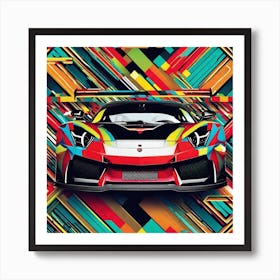 Lamborghini 28 Art Print