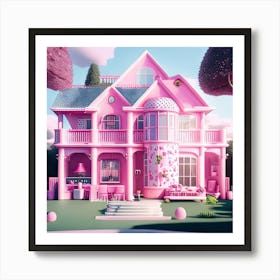 Barbie Dream House (714) Art Print