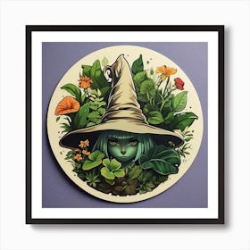Witch Hat Art Print