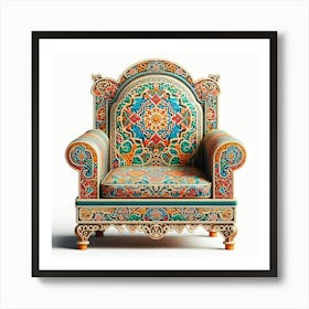 Ornate Chair Art Print