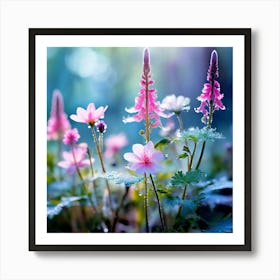 Vibrant Wild Flowers Art Print