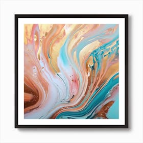 Abstract Painting 212 Art Print