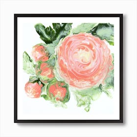 Garden. Flowers. Rose 5 1 Art Print