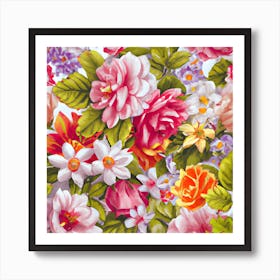 Floral Pattern Art Print