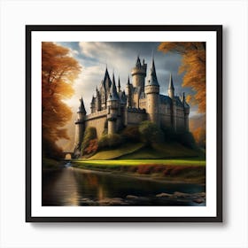 Harry Potter Castle 6 Art Print