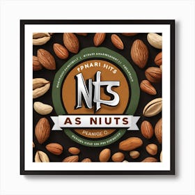 Nuts As A Logo (29) Art Print