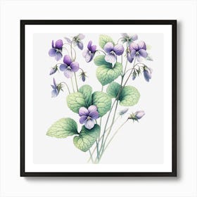 Violet Art Print